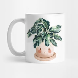 Cute Calathea White Fusion Mug